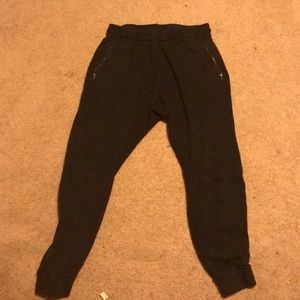 black cotton on joggers
